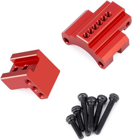 MOHERO Adjustable RC Rear Axle Truss Upper Links Mount for Axial SCX24 Deadbolt C10 Gladiator Bronco 1/24 RC Crawler Car Upgrade Part (Black) in Kuwait