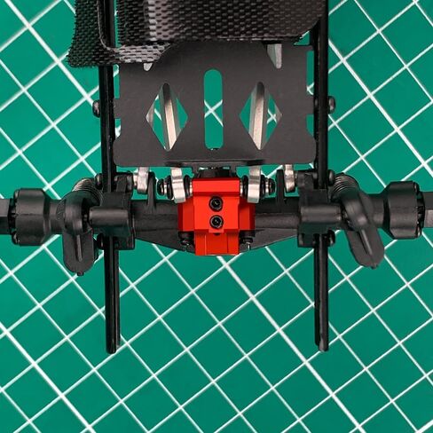 MOHERO Adjustable RC Rear Axle Truss Upper Links Mount for Axial SCX24 Deadbolt C10 Gladiator Bronco 1/24 RC Crawler Car Upgrade Part (Black) in Kuwait