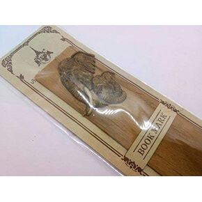 WitnyStore Carved Aluminium Bookmark 8⅛" Forest Elephants Vertical Pattern - Unique Design Handmade Bookmarks Crafted Accessories Decorative Collectibles Thailand Souvenirs Gifts Readers Book Lovers