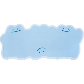 اللوحة اللوحة اللوحة ألعاب yocore لطيفة ، وسادة لوحة مفاتيح ألعاب kawaii كبيرة ، حصيرة مكتب طويل للانزلاق