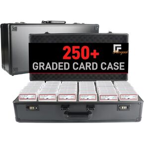 Fangool 6 Row 250+ Card Card Card PSA STARGED CARDER CARGENT CATES BOX CATES BOX PORTACH in Kuwait