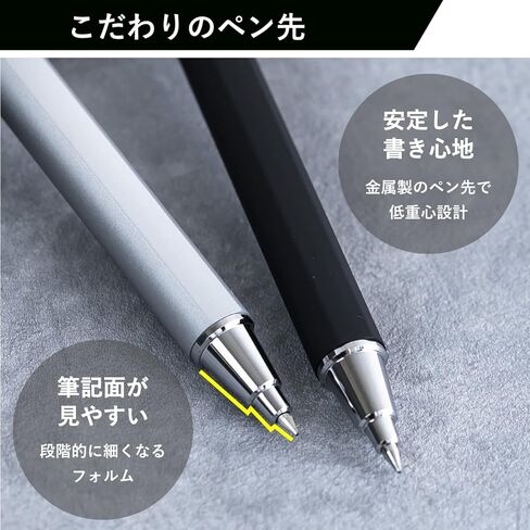 Sakura Craypas GBR354-2B Gel Ink Ballpoint Pen, Ball Sign, iD Plus, Set of 2 Colors, 0.02 inches (0.4 mm), Pure Black, Forest Black in Saudi Arabia