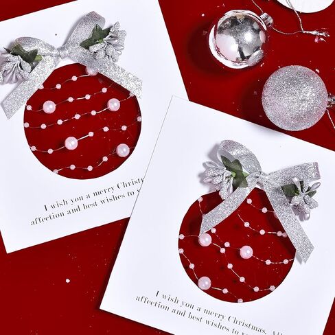 Yama Glitter Ribbon ، 3/8 بوصة × 20 ياردة ، شريط حافة مقطوعة لعيد الميلاد ، غلاف الهدايا ، الحرف ، صنع القوس ، ديكور المنزل ، الحلي ، زخرفة الحفلات (الفضة) in Kuwait