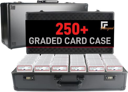 Fangool 6 Row 250+ Card Card Card PSA STARGED CARDER CARGENT CATES BOX CATES BOX PORTACH in Kuwait