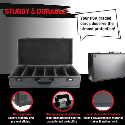 Fangool 6 Row 250+ Card Card Card PSA STARGED CARDER CARGENT CATES BOX CATES BOX PORTACH in Kuwait