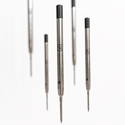Monteverde Capless Gel Ballpoint Refill to Fit Parker Ballpoint Pens, Fine Point, Black, 2 per Pack (P422BK) in Kuwait