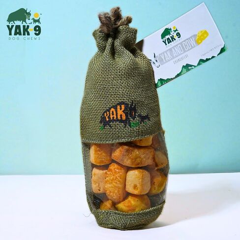 Yak9 Cruncheese ، البروتين العالي المقرمش ، الكلب منخفض الدهون يعامل مع جبن ياك ، المكونات الطبيعية ، خالية من الجلد الخام ، يعالج الكلاب لجميع السلالات ، علاجات تدريب الكلاب ، غير الكائنات المعدلة وراثيا ، جوز الهند ، 6 أوقية ، 30 قطعة in Kuwait