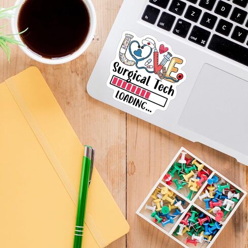 YAZMEEN 20 Pcs Funny Brain Nurse Stickers Neuro Team Stickers for Neurologist Neurology Nurse Doctor Coworker Medical Assistant Nurse Week Gifts Decals for Water Bottle Laptop Phone（Size 2.5''） in Kuwait