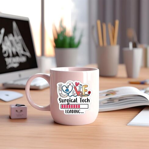 YAZMEEN 20 Pcs Funny Brain Nurse Stickers Neuro Team Stickers for Neurologist Neurology Nurse Doctor Coworker Medical Assistant Nurse Week Gifts Decals for Water Bottle Laptop Phone（Size 2.5''） in Kuwait