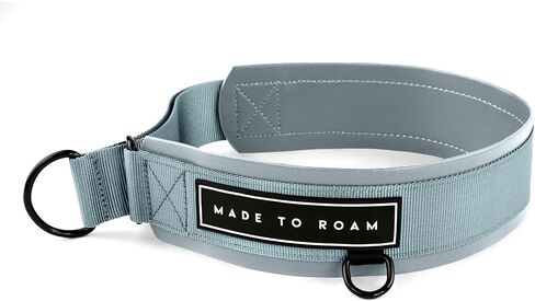 MADE TO ROAM Premium Everyday Dog Collar - Martingale Style No Pull Vegan Leather Collar, Heavy Duty and Lightweight for Small, Medium, Large Dogs (Oregon Haze, Size 1) in Saudi Arabia