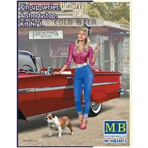 Master Box MB24015 – Figurine Pin-Up Series, A Short Stop, Kit No. 1