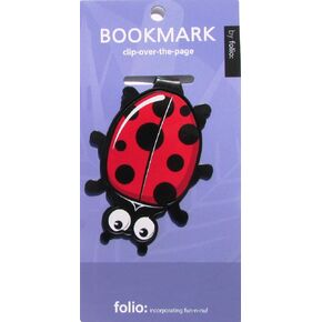 Ladybug Bookmarks (Clip-over-the-page) Set of 2 -