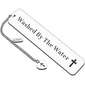 Baptism Gifts for Girl Boys Bookmark Gift for First Communion Christening Gifts for Goddaughter Godson Godchild Baby Girl Adult Baptism Religious Christian Gifts for Women Men