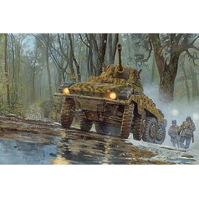 Roden Sd.Kfz 234/2 Military Armored Car Model Kit