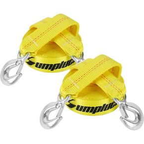 Tow Strap with Hooks 30 Ft 15000 Lb Towing Straps for Cars ATV Tires Vehicles Farm Selds Snowmobiles Truck SUV Thick Recovery Rope for Tree,2 in x 30 Foot Emmergency Car Tow Ropes Kit