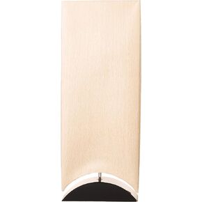 Artiva USA Sakura, Modern & Contemporary Design, 42-Inch Premium Shade w/Black Lacquer Wood Base Floor Lamp