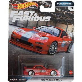 Hot Wheels '95 Mazda RX-7, [red] Fast & Furious Full Force 1/5