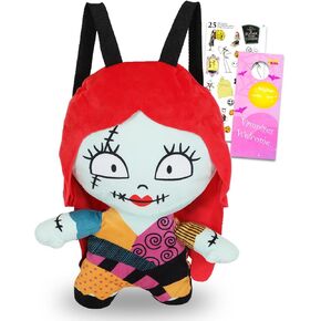 Nightmare Before Christmas Sally Plush Doll Gift Set - Bundle with 14" Deluxe Sally Plush Toy with Carrying Straps, Stickers, More | Nightmare Before for Kids, Boys, Girls