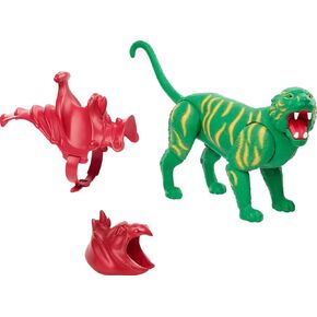 Masters of the Universe Origins Battle Cat 6.75-in Action Figure, He-Man's Loyal Tiger-like Eternian Creature for MOTU Storytelling Play and Display with Origins 5.5-in Figures, Gift for Kids Age 6+