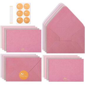 Mr. Pen- Blank Thank You Cards with Envelopes, 36 Pack, 4x6, Gold Embossed Thank You Notes with Envelopes Set, Wedding Thank You Cards Wedding Thank You Cards with Envelopes, Thank You Note Cards