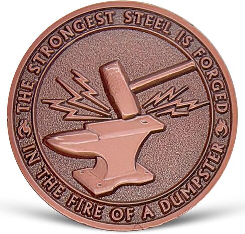 ميدالية تقدير العملة المعدنية للعملة المعدنية للموظفين ، إكسسوارات مكتب مكاتب الإطفاء في الودبة والذهاب ، مزح المكاتب ، ديكور في مكان العمل المضحك ، هدايا الفيل الأبيض in Kuwait