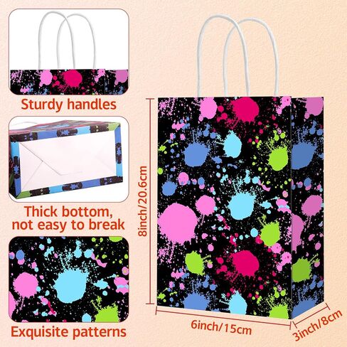 Cptoion 24 Pieces Baseball Gift Bags,Baseball Party Favor Bags,Baseball Goodie Bags with Handle,Baseball Gift Treat Bag for Baseball Theme Birthday Party Supplies Decorations in Saudi Arabia
