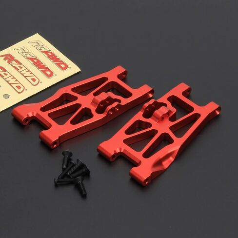 RCAWD Aluminum Front Suspension Arm Set for 1/10 Losi Hammer Rey, Losi Rock Rey Upgrades, A-Arms Parts for # LOS234011 Blue in Kuwait