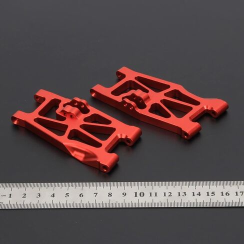 RCAWD Aluminum Front Suspension Arm Set for 1/10 Losi Hammer Rey, Losi Rock Rey Upgrades, A-Arms Parts for # LOS234011 Blue in Kuwait