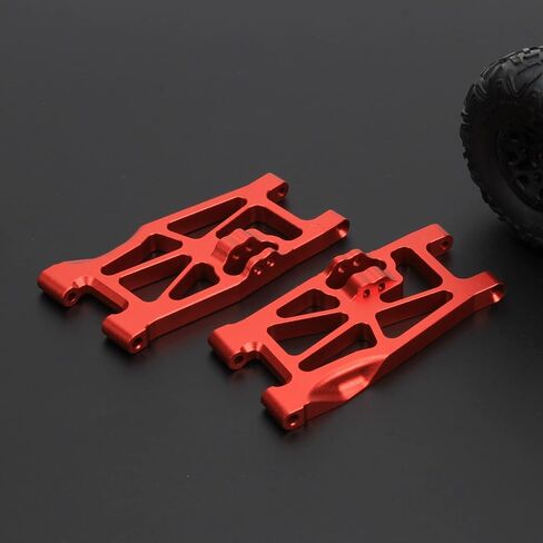 RCAWD Aluminum Front Suspension Arm Set for 1/10 Losi Hammer Rey, Losi Rock Rey Upgrades, A-Arms Parts for # LOS234011 Blue in Kuwait