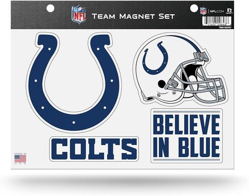Rico Industries NFL Chicago Bears Alternate Team Magnet Set 8.5" x 11" - Home Décor - Regrigerator, Office, Kitchen in Saudi Arabia