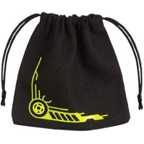 Q-Workshop Galactic Black & Yellow Dice Bag