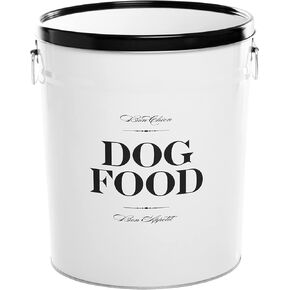 Harry Barker Bon Chien Dog Food Storage Canisters, Medium 22lbs of Food