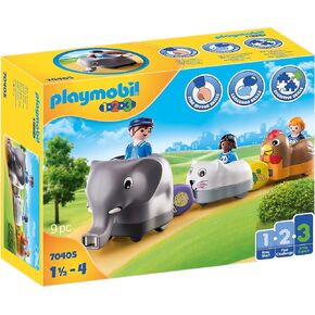 Playmobil 1.2.3 Animal Train