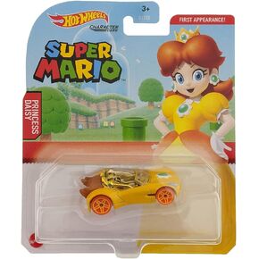 Hot Wheels Super Mario - GRM38 - 1:64 Metal Car/Vehicle - Princess Daisy