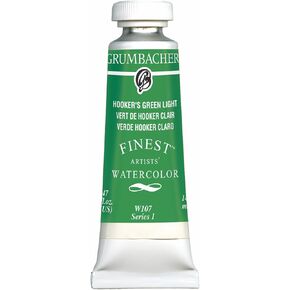 Grumbacher Finest Watercolor Paint, 14 ml/0.47 oz, Thalo Yellow Green