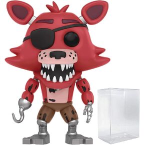 POP Five Nights at Freddy's - Foxy The Pirate Funko Pop! Vinyl Figure (Bundled with Compatible Pop Box Protector Case), Multicolored