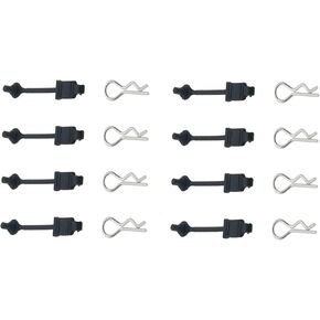 8X Arrma Body Clip Retainers for Arrma 3s Blx Upgrade Parts Arrma Big Rock Arrma Typhon Arrma Vorteks Arrma Senton Arrma Granite Parts Karton Black