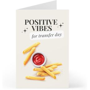 IVF Transfer Day Card - IVF Gift - IVF Card - Good Luck IVF Support Card-