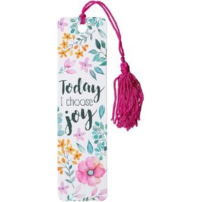 Christian Art Gifts Bookmark-Today I Choose Joy W/Tassel (Pack of 6)