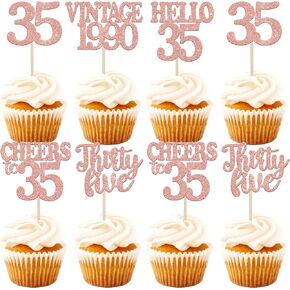 30PCS Happy 60th Birthday Cupcake Toppers Glitter Hello 60 Sixty Vintage 1965 Cupcake Picks Cheers to 60 Birthday Party Decorations for 60th Birthday Anniversary Party Cake Decorations Supplies Black