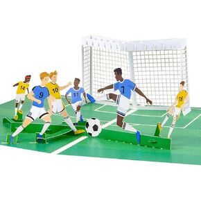 Football Birthday Card, Pop Up Father's Day Card, 3D Sports Birthday Greeting Card, Happy Father's Day Card - for Men Son Brother Dad Grandpa.