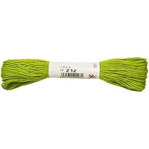 Olympus Kogin Sashiko Thread - Lime Green # 212 - Japanese Embroidery & Quilting