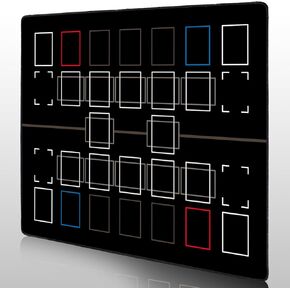 YuGiOh Playmat for YuGiOh Cards - Old School 2 Player TCG Playmat - Large YuGiOh Game Mats 24" x 28.35"- Yu Gi Oh Card Gaming Table
