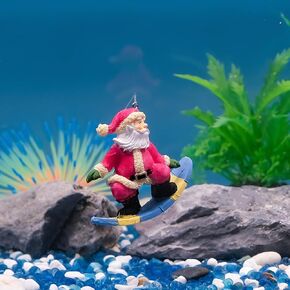 Uniclife Floating Fish Tank Decoration Game Day Aquarium Rugby Party Decoration, Resin Rugby Ornament Aquarium Floating Ornament for The Big Game