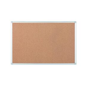Mastervision Ayda Cork Bulletion Board, 24" x 36", Wall Mount Cork Push Pin Board, Wall Mounting Kit