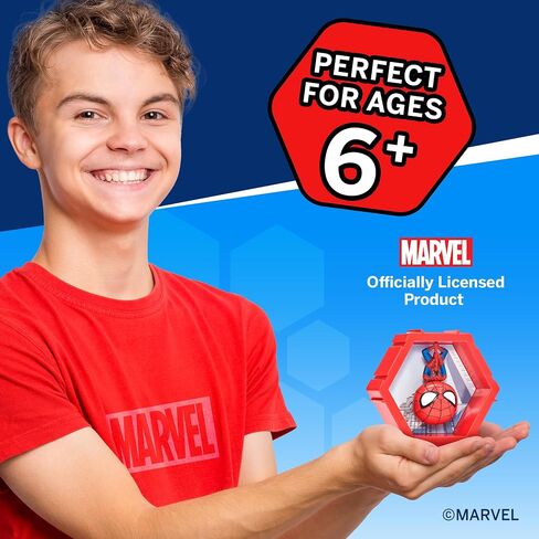 WOW! PODS 4D Marvel Black Panther | Unique Connectable Collectable Bobble-Head Figure That Bursts from Their World into Yours | Wall or Shelf Display | Marvel Toys and Gifts | Series 1 no. 411 in Kuwait
