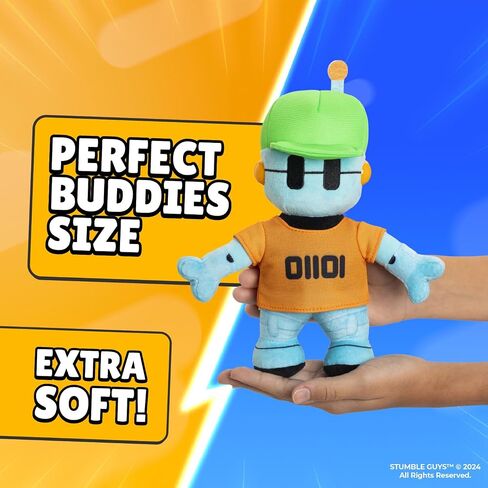 Stumble Guys Series 2 | 8" Collectible Plush Buddies | Collect All 4 Iconic Characters (Hot Glove Mclove) in Kuwait