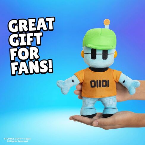 Stumble Guys Series 2 | 8" Collectible Plush Buddies | Collect All 4 Iconic Characters (Hot Glove Mclove) in Kuwait