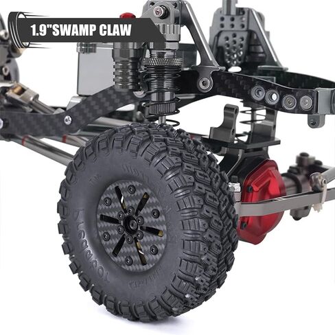 RC 1.9 Beadlock Wheels and Tires, 12mm Hex Hub Wheels 1.9 Assembled Tires Wheels for 1/10 Scale TRX4 TRX6 Axial SCX10 I II III 90046 AXI03007 Capra Redcat Gen 8 Gen 7 RC Crawler Car Rock Mud Terrain in Saudi Arabia