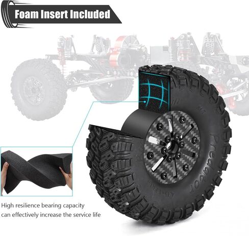RC 1.9 Beadlock Wheels and Tires, 12mm Hex Hub Wheels 1.9 Assembled Tires Wheels for 1/10 Scale TRX4 TRX6 Axial SCX10 I II III 90046 AXI03007 Capra Redcat Gen 8 Gen 7 RC Crawler Car Rock Mud Terrain in Saudi Arabia